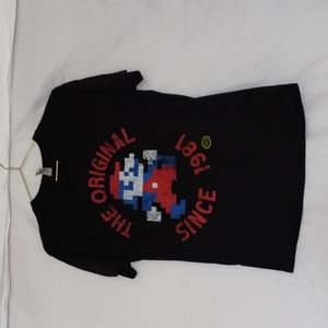 Black Mario og shirt